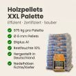 Lade das Bild in den Galerie-Viewer, Palette Giant Flames Holzpellets 65 Säcke x 15 kg (975 kg)
