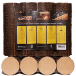 Lade das Bild in den Galerie-Viewer, Runde Buche Briketts 48 Packungen x 10 kg (480 kg)
